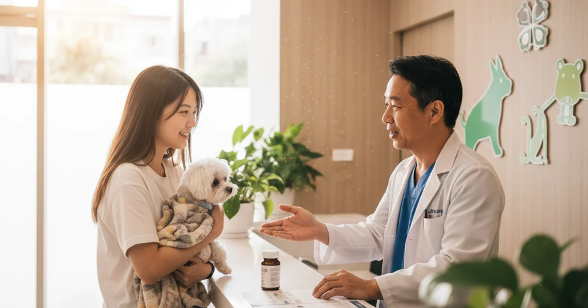 飼主與獸醫討論 2026 動物用藥新制